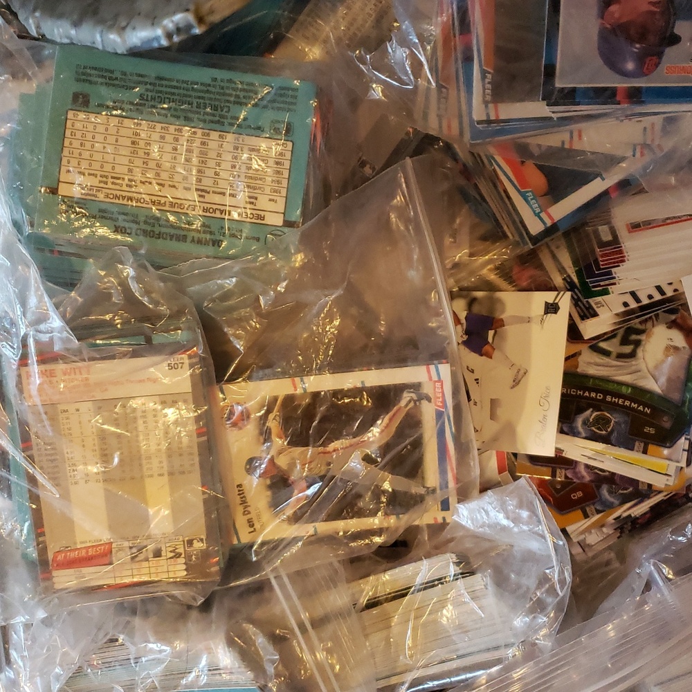 Assorted Sports Trading Cards Collection